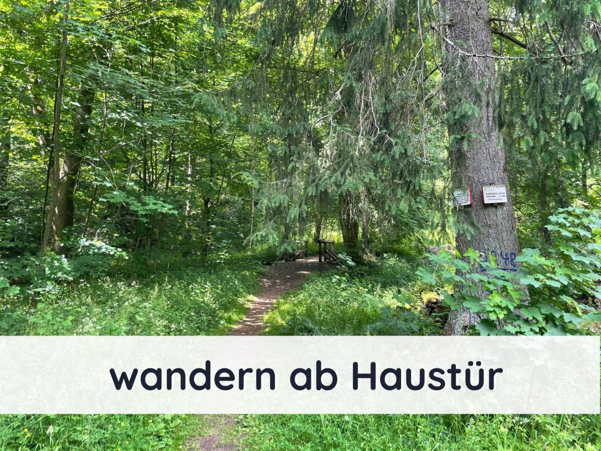 Der Fuchsbau - Fewo Lepetit - Im Sonnigen Harz - Hunde Willkommen - 100M Bis Zum Wald - Free Wlan Appartement Bad Sachsa Buitenkant foto